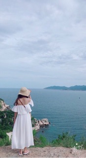 Đầm maxi trắng trễ vai(Hàng Thiết Kế)