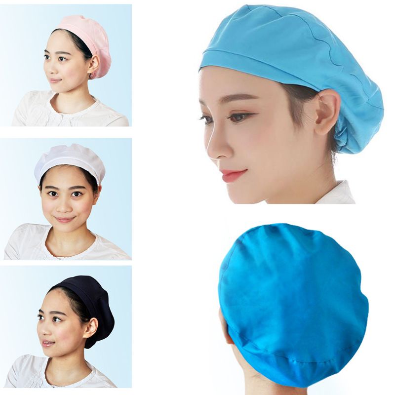 Mũ Trùm Đầu Co Giãn Bảo Vệ Tóc Khi Làm Việc