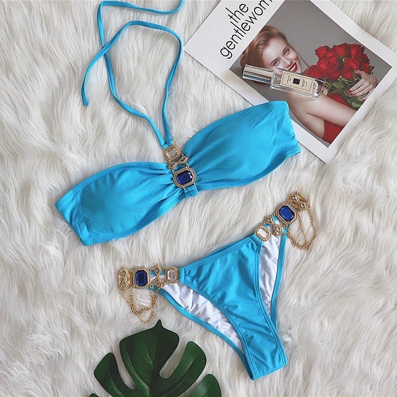 {NHẬP QC LOẠI 1} Bikini đính đá sexy hàng cao cấp
