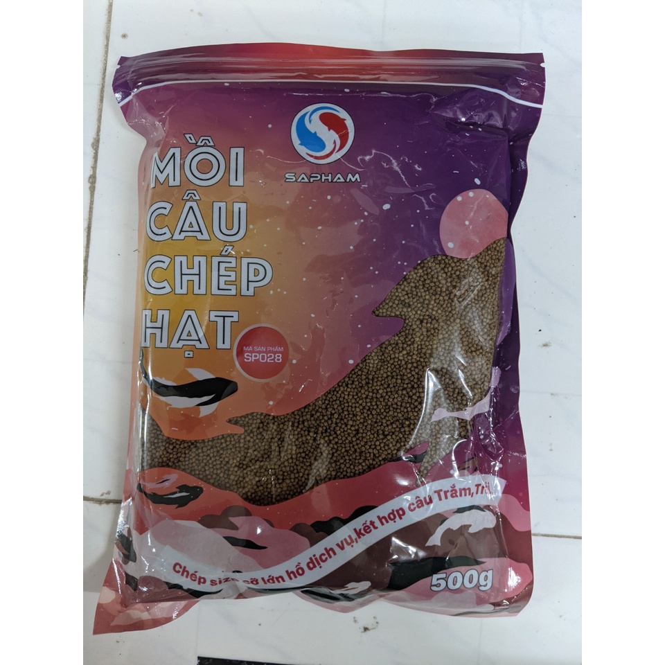 Mồi Câu Cá Chép Hạt Sa Phạm - Mồi Câu Cá Chép