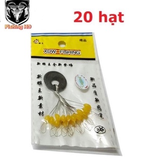 Thanh lý combo 5 vỉ hạt chặn phao câu cá phụ kiện câu cá hạt chặn phao giá rẻ pk18 đồ câu fishing_hd