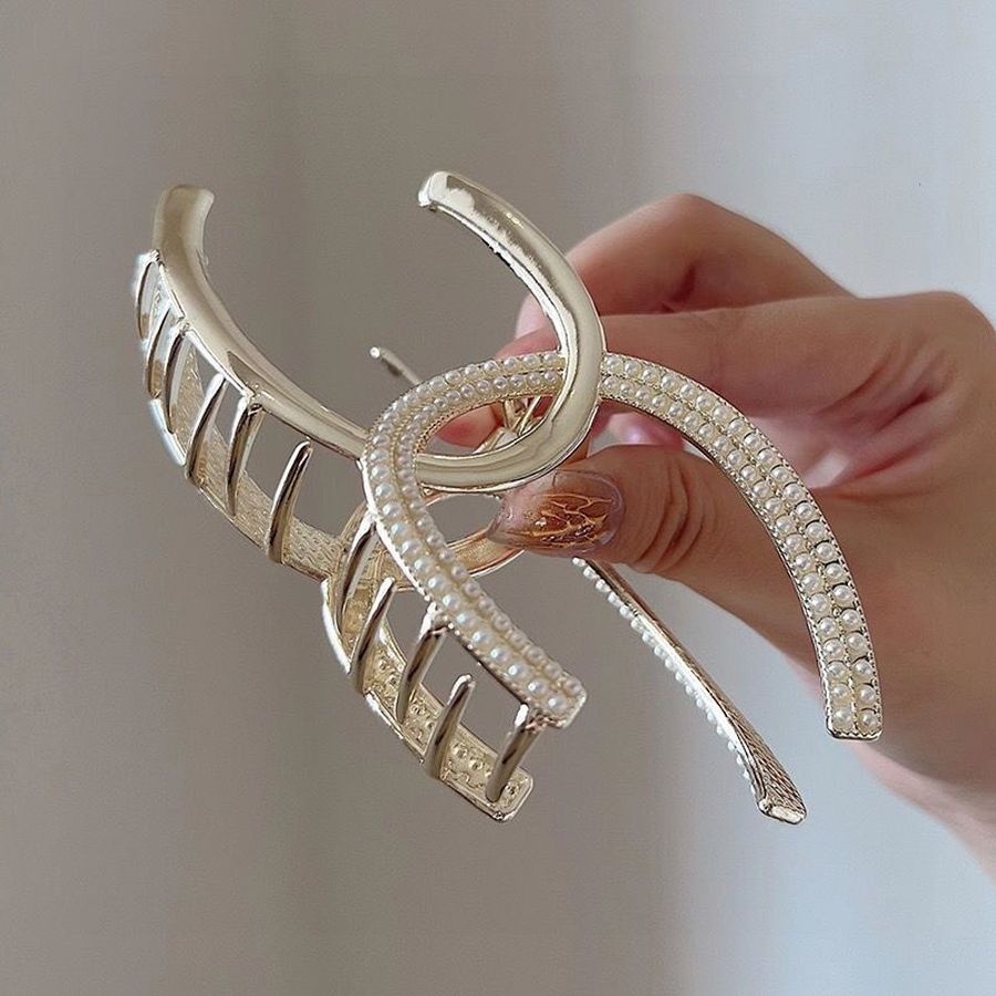 Kẹp TóC ĐíNh Kim Cương NgọC Trai Giả LấP LáNh ThờI Trang Cho Nữ