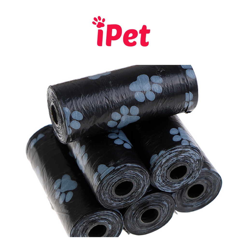 Cuộn Rác Túi Nilon Dọn Phân Cho Thú Cưng Chó Mèo - iPet Shop