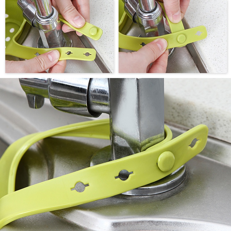Giá Đỡ Để Đồ Dùng Rửa Chén Gắn Bồn Rửa Bằng Silicone Đa Năng Có Thể Điều Chỉnh Tiện Dụng Cho Nhà Bếp