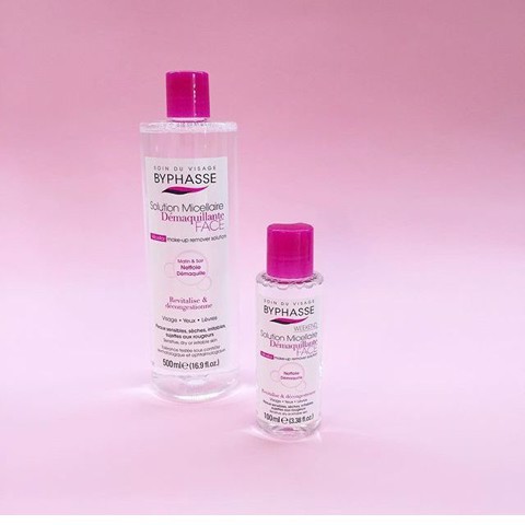 Nước tẩy trang Byphasse 500ml micellar make-up remover solution | BigBuy360 - bigbuy360.vn