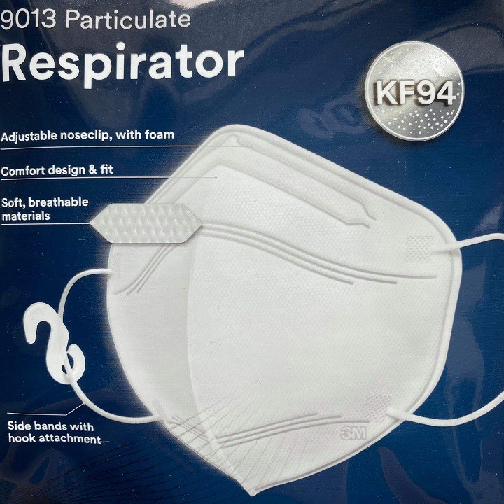 Khẩu Trang Chống Bụi 3M 9013 Tiêu Chuẩn KF94 Nhập Khẩu Hàn Quốc (Gói 1 Cái)