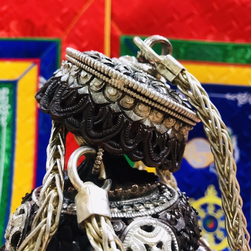 LƯ XÔNG DÂY XÍCH BẠC NEPAL 20CM