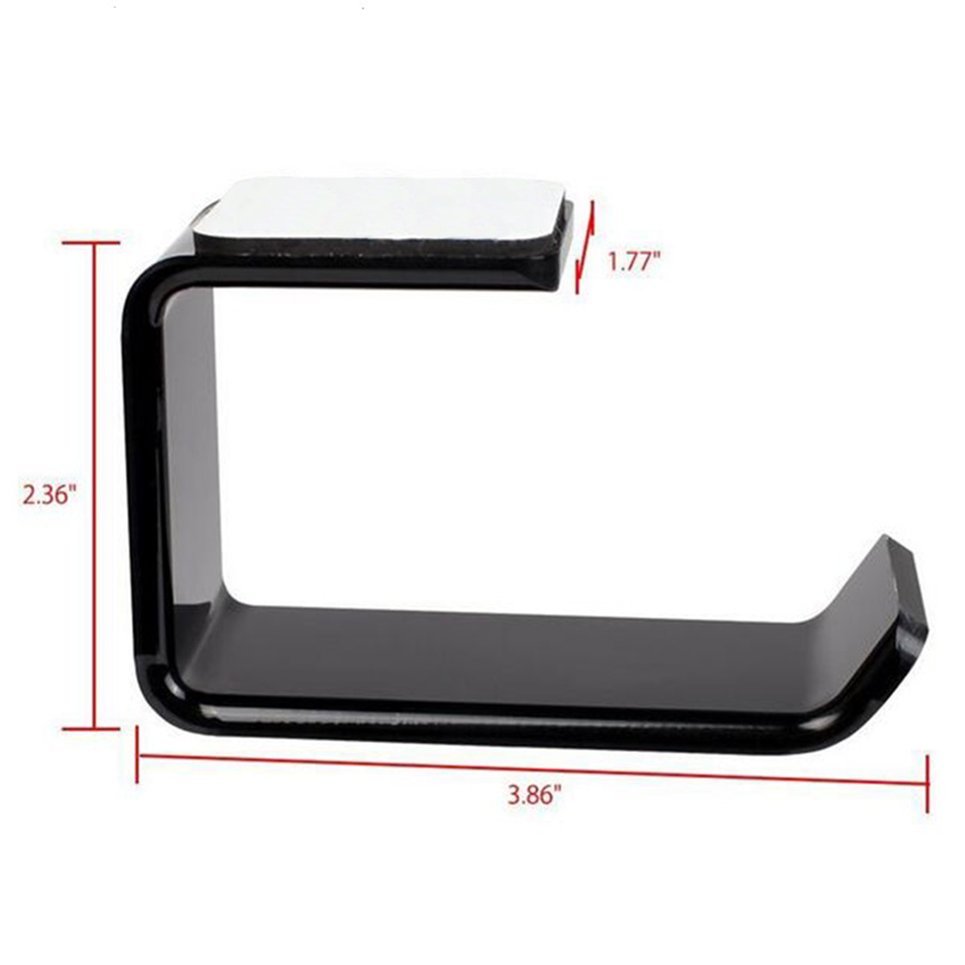 Headphone Headset Holder Hanger Earphone Wall/Desk Display Stand Bracket