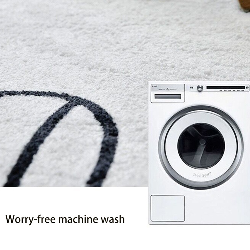 Thảm lót cửa chùi chân Mềm Mại Chống Trượt Phối Ren Họa Tiết Mèo Hoạt Hình Siêu Dễ Thương Dành Cho Phòng Ngủ Trẻ Em