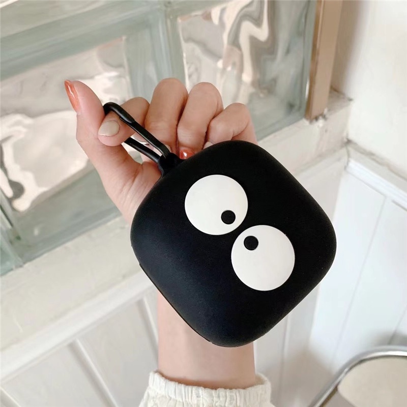 Vỏ Bảo Vệ Hộp Sạc Tai Nghe Airpod Pro Bằng Silicon Mềm Hình Chú Gấu/Mèo Dễ Thương