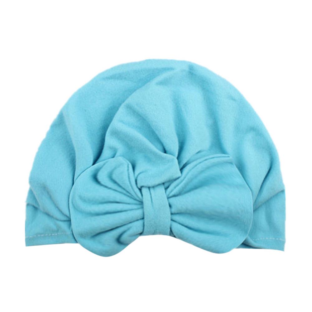 Mũ turban thắt nơ cho bé