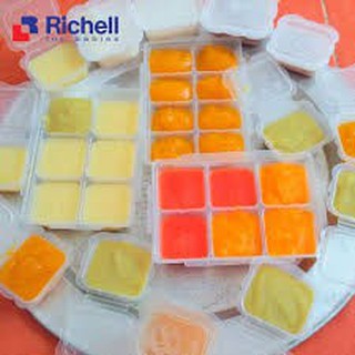 Khay trữ đông có nắp Richell - Bin&Beo