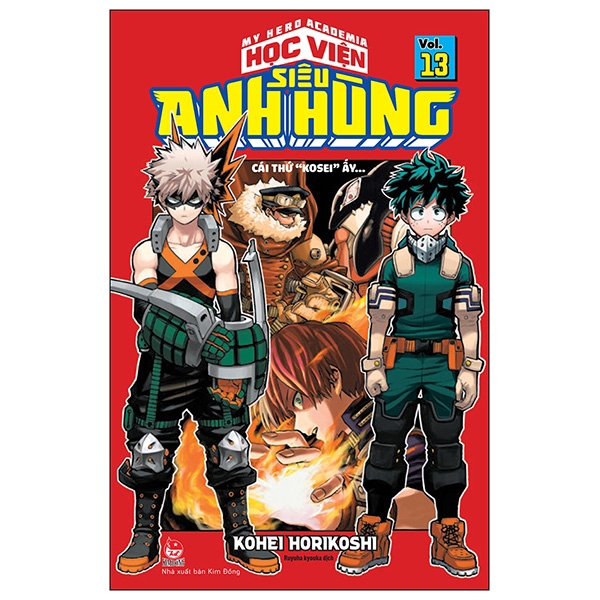 Sách - My Hero Academia - Học Viện Siêu Anh Hùng Tập 13: Cái Thứ “Kosei” Ấy… (Tái Bản 2019)