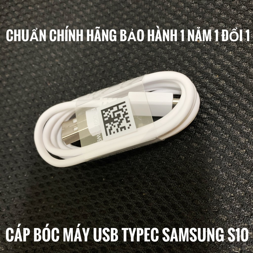 [Hàng Zin 100%] Cáp USB Type-C cho máy S10- độ dài 1m