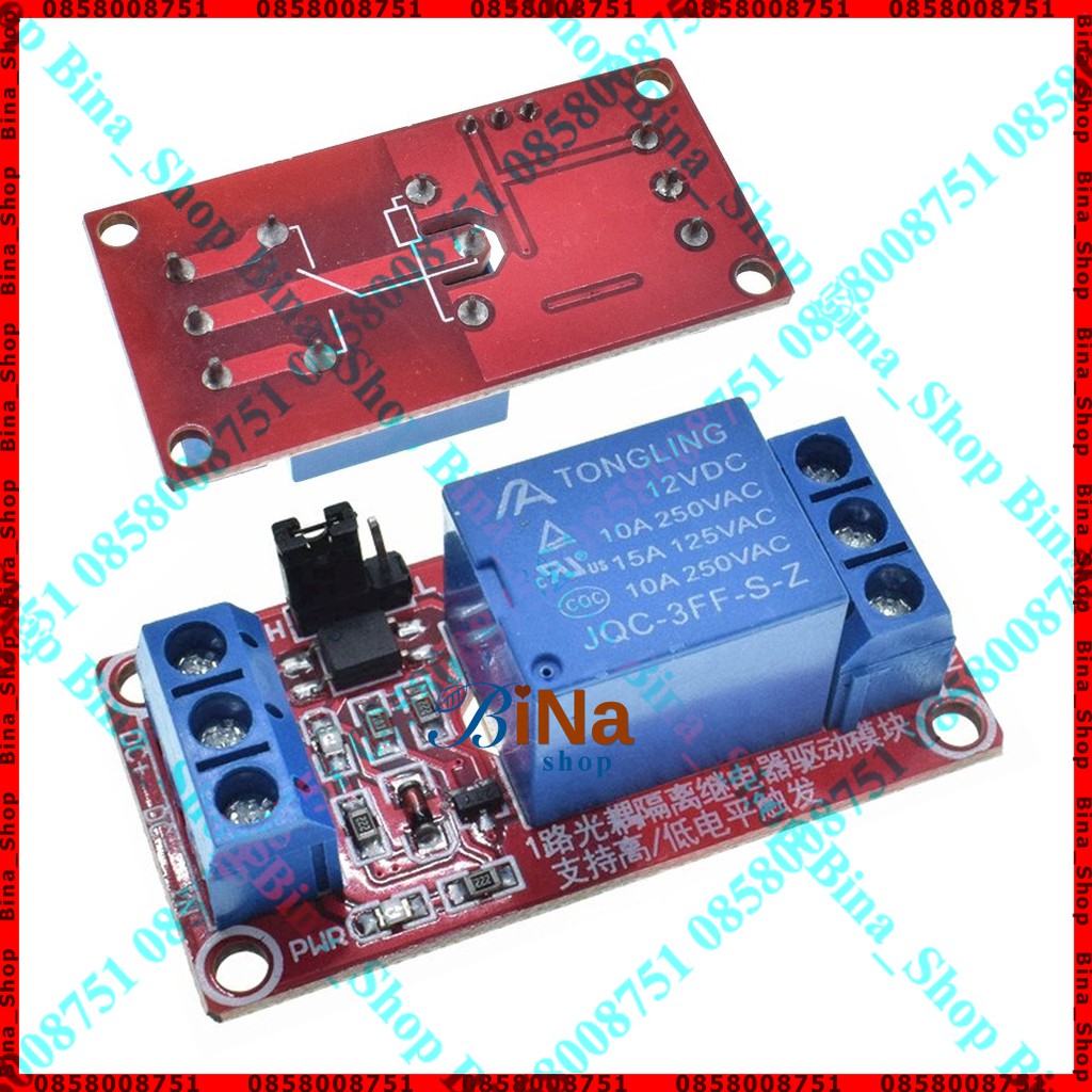 Module Relay 1 kênh DC 5V/12V/24V