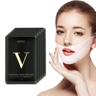 (Hàng Mới Về) Mặt Nạ Collagen Dưỡng Ẩm Làm Trắng Và Săn Chắc Da Tạo Cằm Chữ V