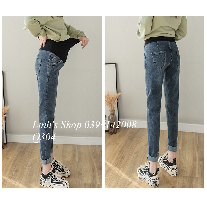 Quần Jean Bầu Q304