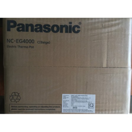 Bình thủy điện Panasonic 4L NC-EG4000CSY