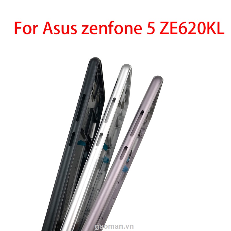 Ốp Điện Thoại Kính Cường Lực Có Khung Bảo Vệ Camera Cho Asus Zenfone 5 2018 Ze620Kl 5z Zs620Kl