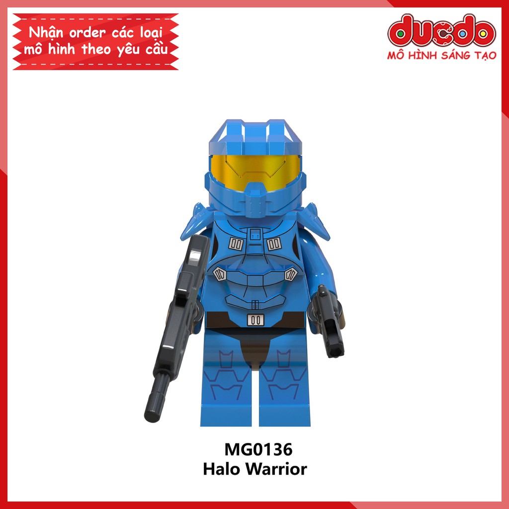 Minifigures các nhân vật Halo Spartan tuyệt đẹp - Đồ chơi Lắp ghép Xếp hình Mô hình Mini EndGame MG0131 - MG0138