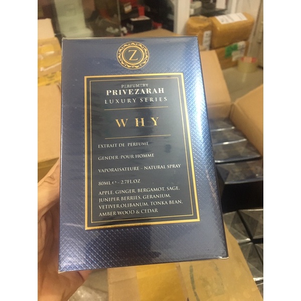 Nước hoa Paris Corner Prive Zarah Why Extrait de Perfume 80ml | BigBuy360 - bigbuy360.vn