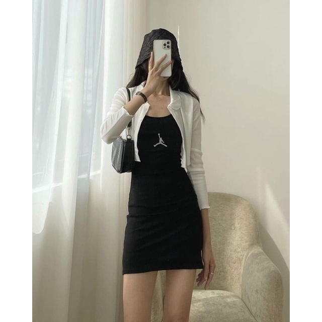 Sét váy người kèm áo khoác KA12