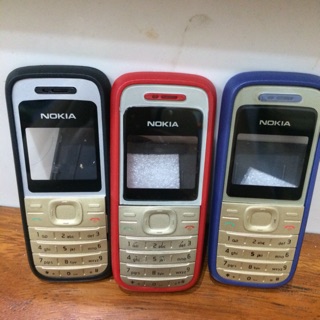 Vỏ nokia 1200 mặt trước nắp sau hoặc có xương đủ kèm phím xịn