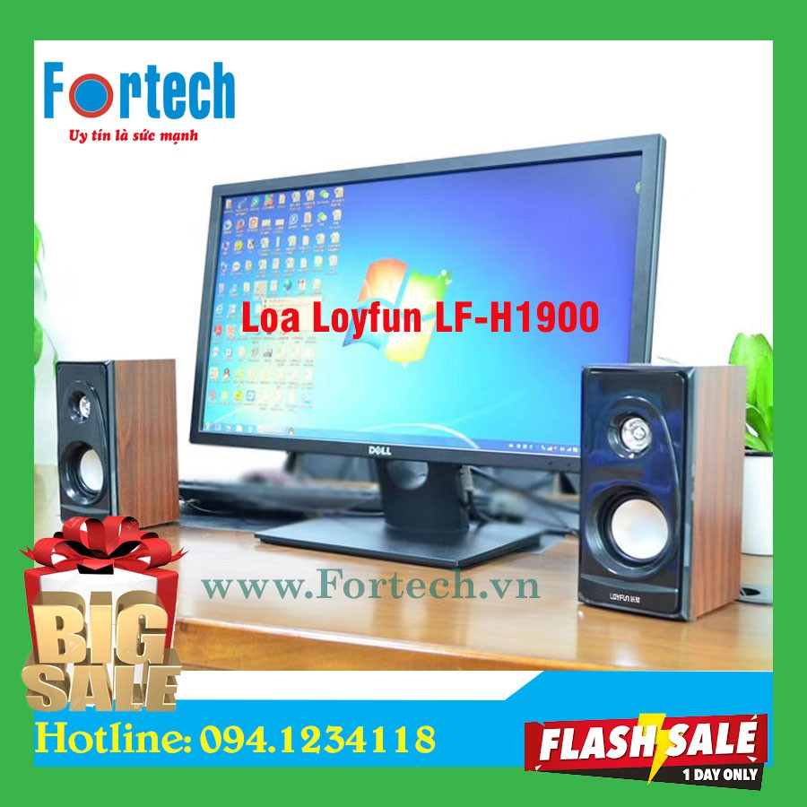 Loa máy tính Loyfun LF - H1900 - Âm thanh siêu hay.