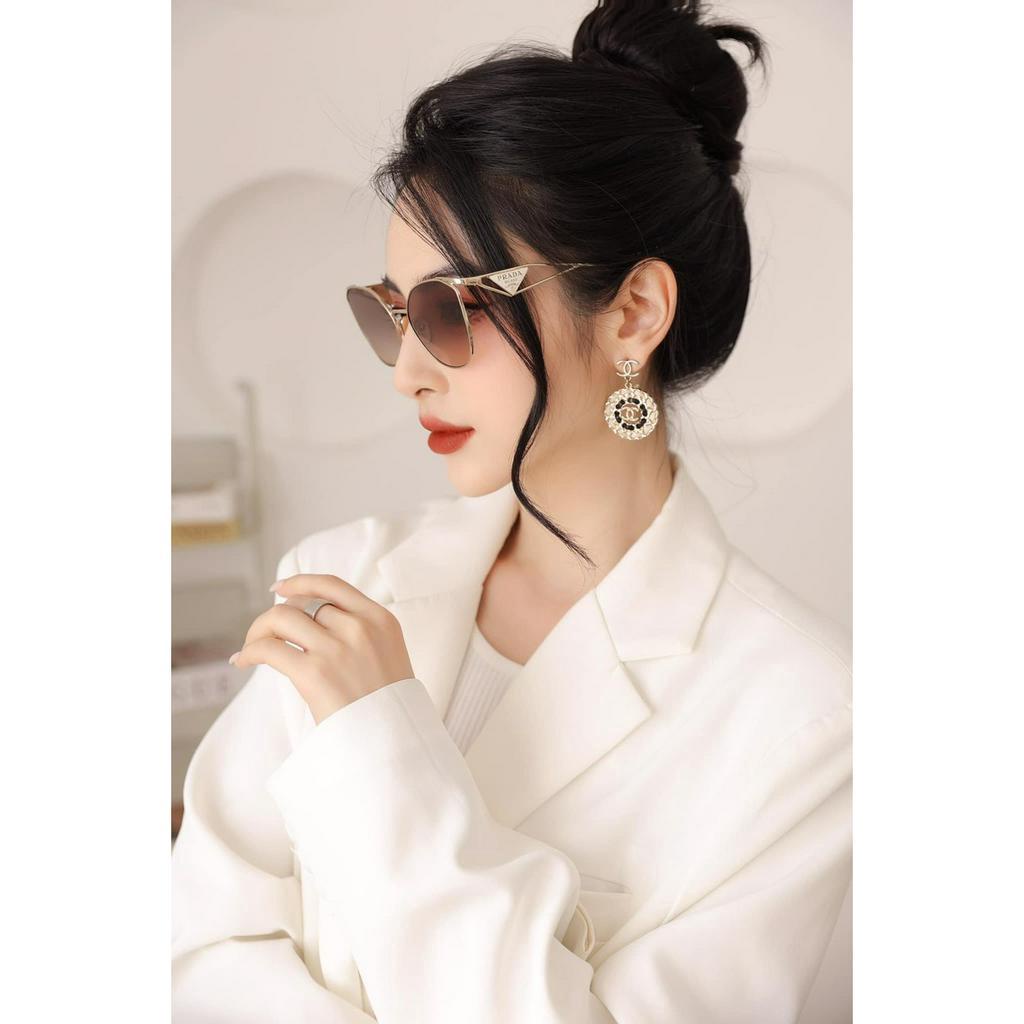 Kính mát chính hãng nữ Prada Neww collection  Ton màu hồng cam