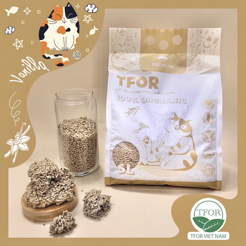 CÁT ĐẬU NÀNH TFOR PREMIUM 6L