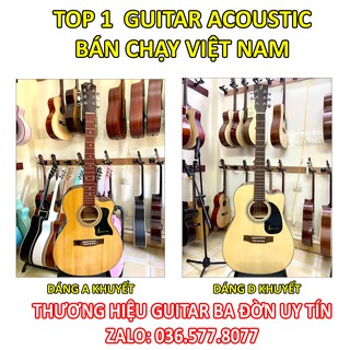 Guitar Acoustic Dành Cho Người Mới Học - Hàng nhập xưởng giá cực tốt - Đủ mọi mẫu gỗ và tầm giá cho bạn lựa