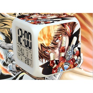 Đồng hồ báo thức mini Sawada Tsunayoshi anime Katekyo Hitman Reborn