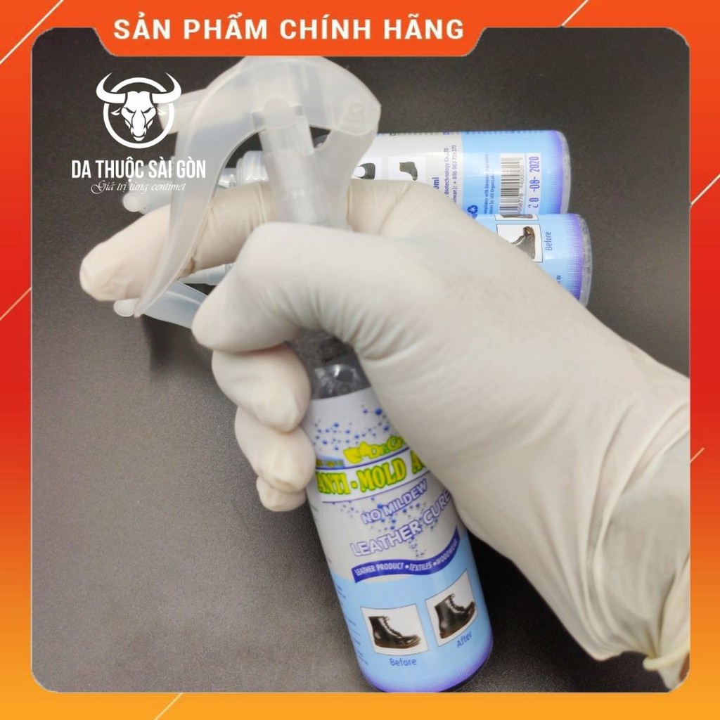 Sản Phẩm Trị Giày Da BỊ Mốc, Trị Mốc Áo Da, Túi Xách Da Bằng Thảo Mộc Thiên Nhiên - Thương Hiệu Da Thuộc Sài Gòn - CM01