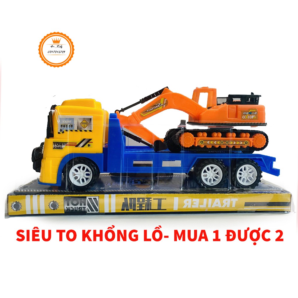 Xe Cảnh Sát Đồ Chơi , Bộ Xe Đồ Chơi Kèm Máy Xúc, xe cẩu Đồ Chơi