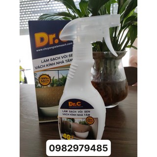 [Freeship_Tặng chổi, bao tay] Tẩy inox, kính Dr.C 4G|Nước tẩy nhà vệ sinh