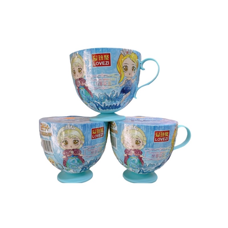 Trứng Búp Bê LOL Mẫu Tách/Lâu Đài/Lọ Elsa - 1 Cái