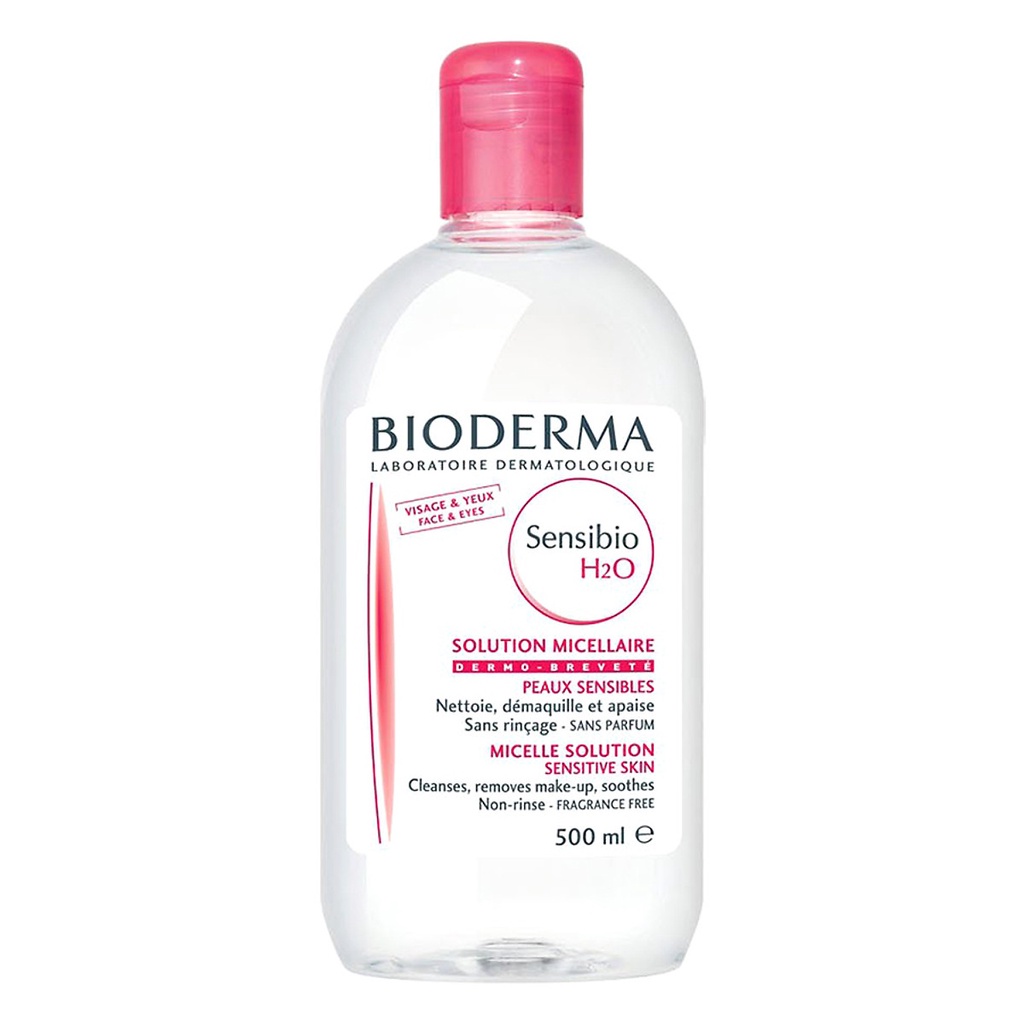 Dung dịch làm sạch và tẩy trang công nghệ Micellar Bioderma Sebium H2O 500ml