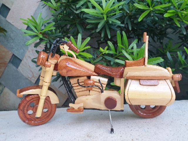 Mô Tô 2 màu mô hình size S