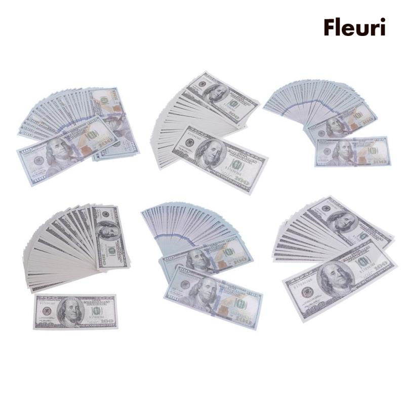 Set 100 tờ tiền đô la làm ảo thuật