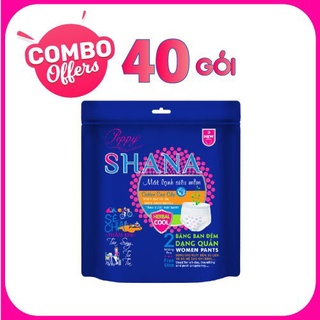 [GIÁ SỈ]40 gói Băng vệ sinh quần ( 2 miếng/gói) cho mẹ sau sinh, bé gái tuổi teen, cho ngày nhiều và cho đêm thoải mái
