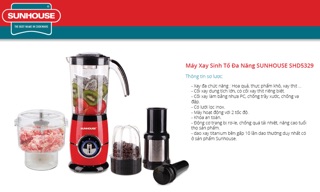Máy Xay Sinh Tố SUNHOUSE SHD5329