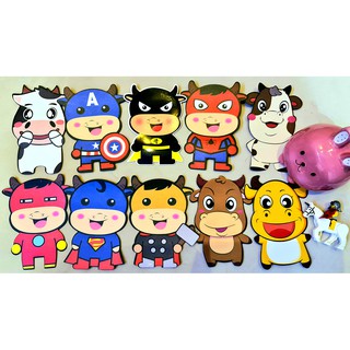 Combo 5 bao lì xì hoạt hình chibi 2021_cho chọn hình