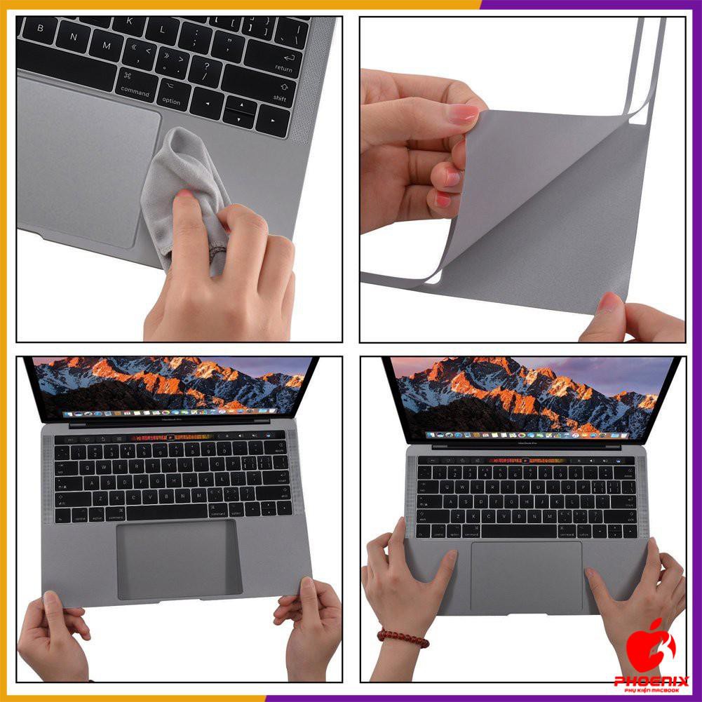 Miếng dán kê tay + Tracpad Macbook Air 13" (2018-2021) chính hãng JRC ( 3 màu )