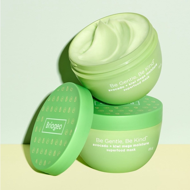 Minisize 30ML - Mặt nạ dưỡng ẩm tóc chuyên sâu Briogeo - Be Gentle, Be Kind Avocado + Kiwi Mega Moisture Superfood Mask