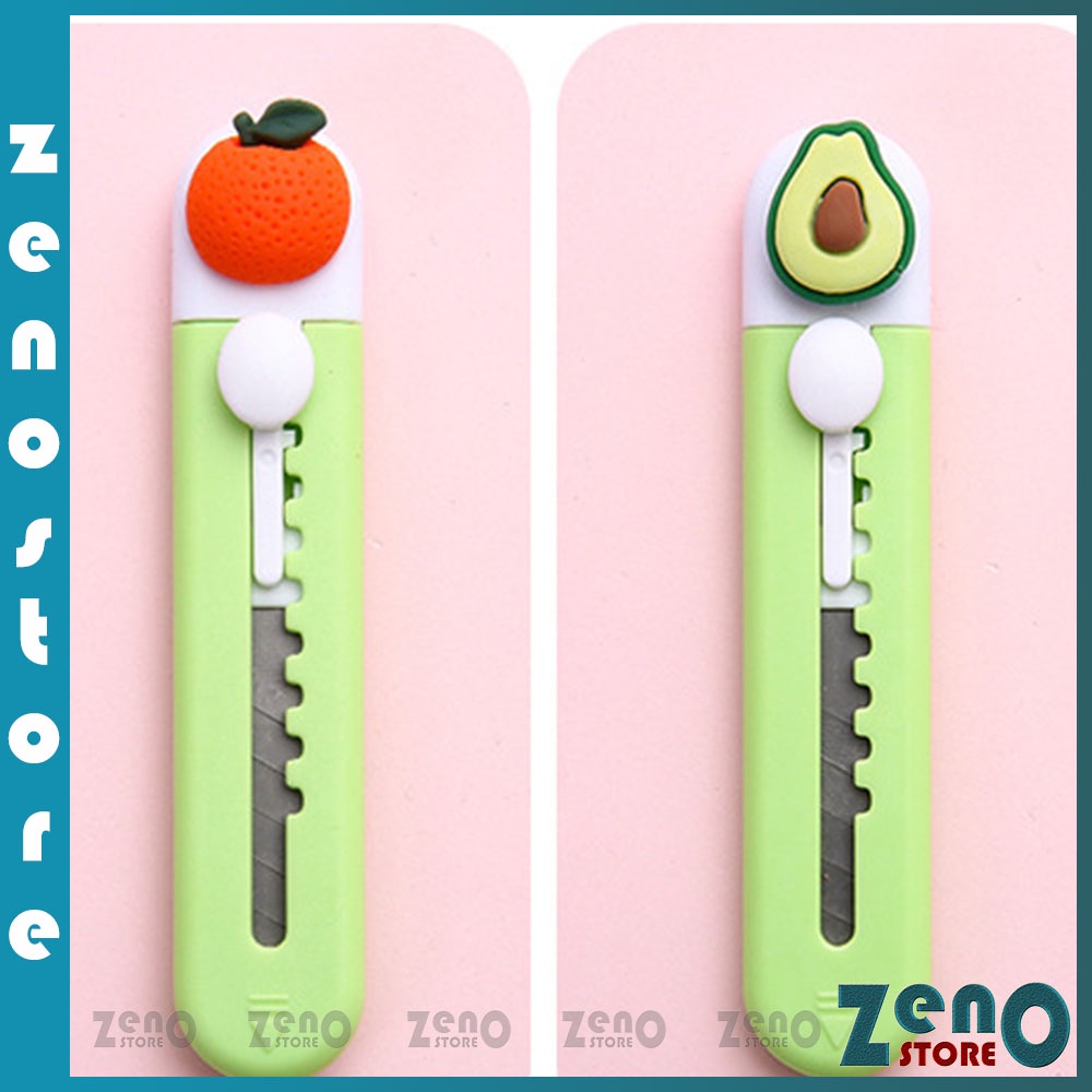 Dao rọc giấy cute gắn charm 3D dễ thương xinh xắn
