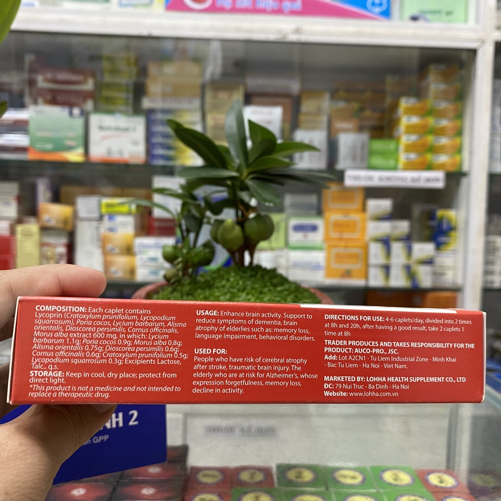 ✅ [Chính Hãng] Trí Não Hỗ trợ giảm các triệu chứng sa sút trí tuệ, teo não