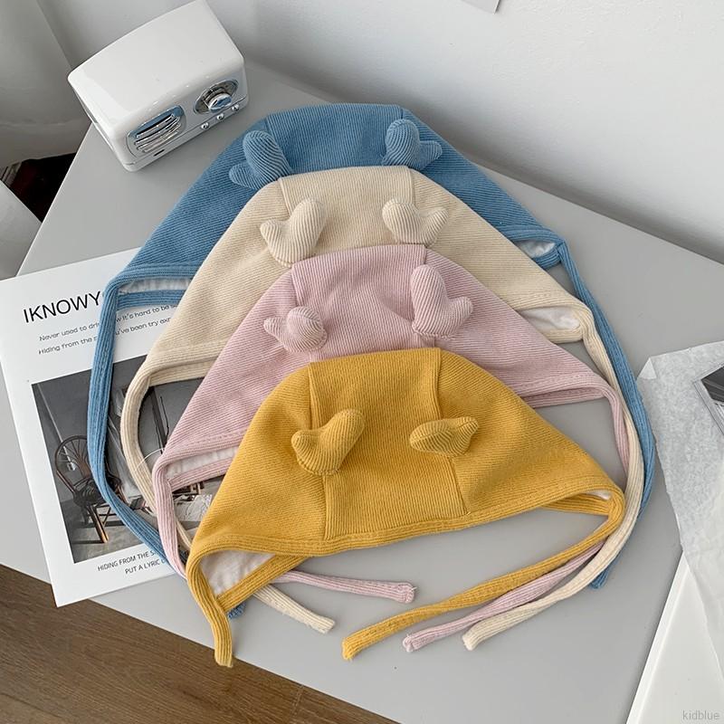 Mũ Len Tai Mèo Dễ Thương Cho Bé