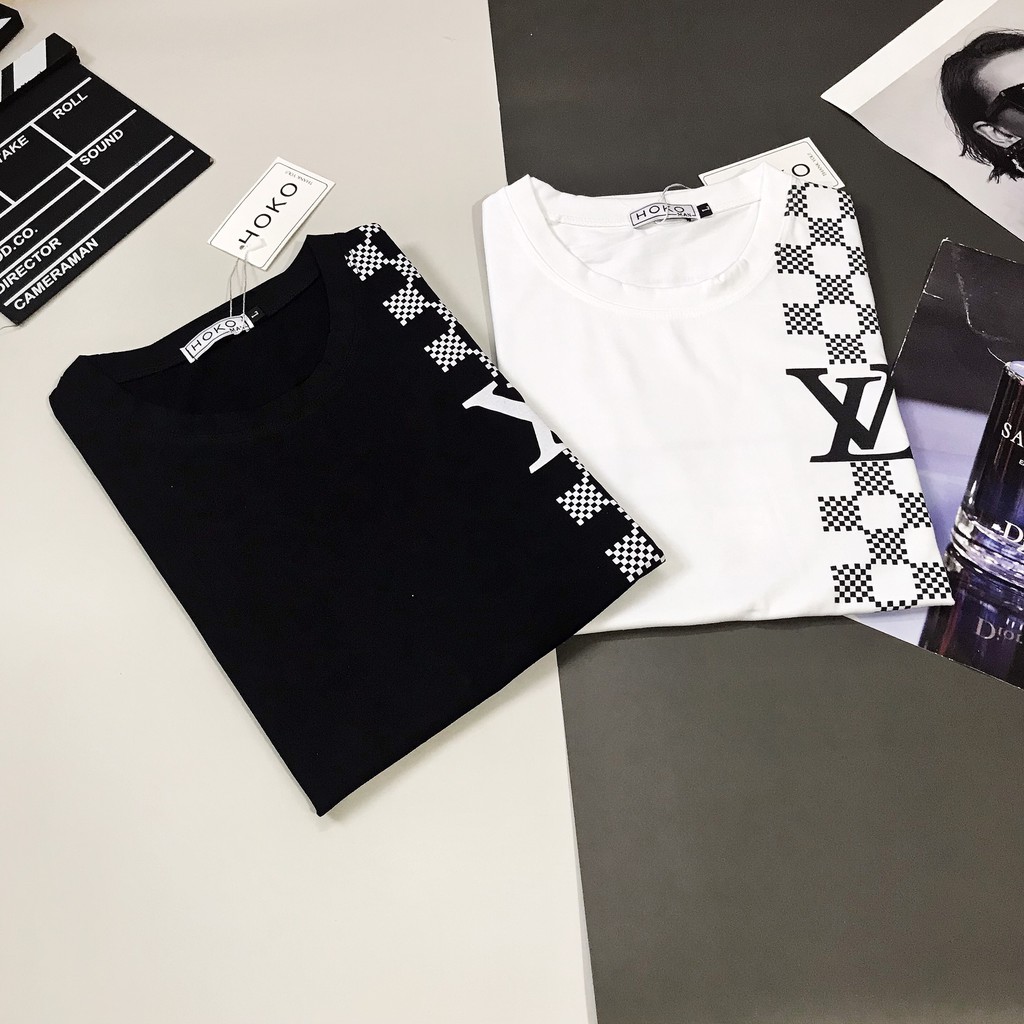 Áo thun cổ tròn, áo thun nam nữ tay ngắn in hình họa tiết, thời trang boy phố chất cotton mềm mịn thoáng mát