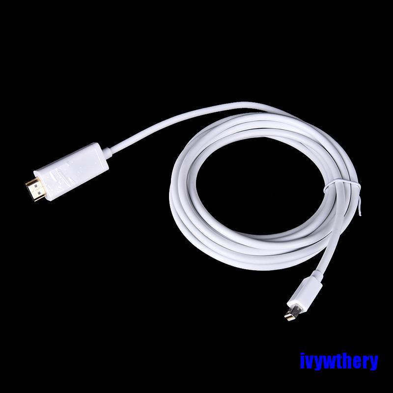 [COD]Useful Thunderbolt Mini DisplayPort DP to HDMI Adapter Cable for Mac Macbook