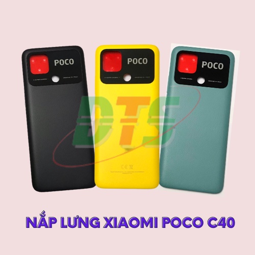 Vỏ lưng sau xiaomi poco c40 đủ màu ( Vỏ lưng thay thế cho xiaomi Poco C40 )